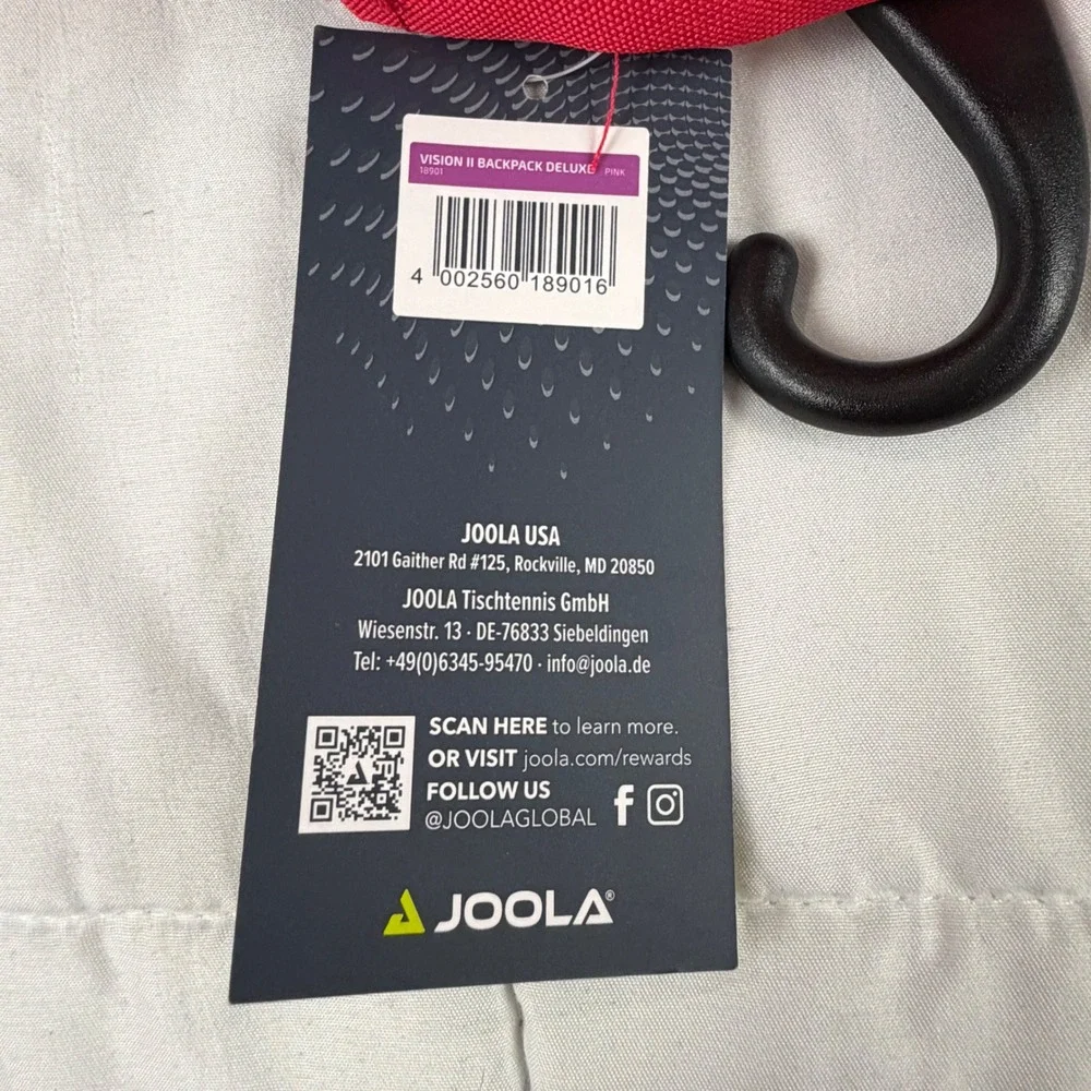 JOOLA Vision II Backpack Deluxe Pink Camo Sports‎ Bag Pickleball NEW